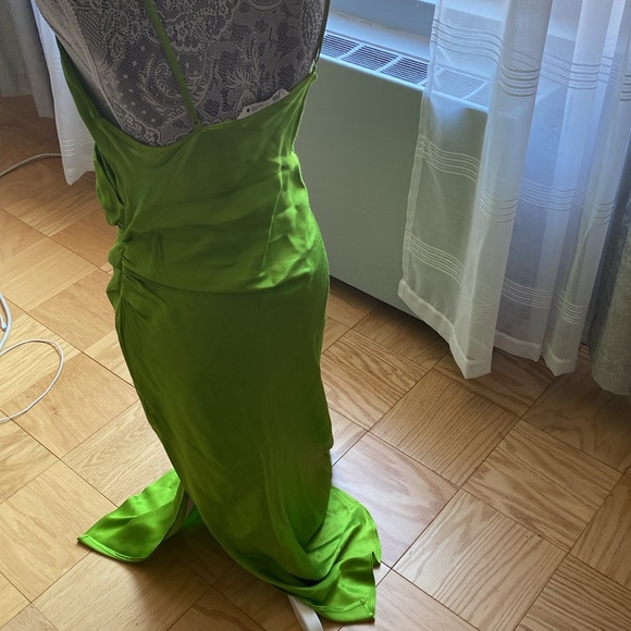 Zara DRAPED LINGERIE-STYLE DRESS - Picture 4 of 4